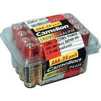 aaa battery alkali manganese camelion lr03 15 v 24 pcs