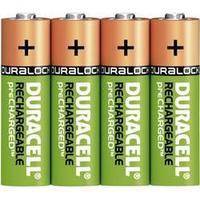 aa battery rechargeable nimh duracell precharged 2400 mah 12 v 4 pcs