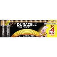 aa battery alkali manganese duracell plus lr06 15 v 24 pcs