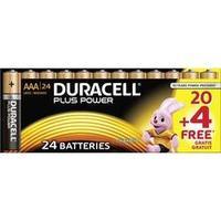 AAA battery Alkali-manganese Duracell Plus LR03 1.5 V 24 pc(s)