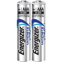 AAA battery Lithium Energizer Ultimate LR03 1250 mAh 1.5 V 2 pc(s)