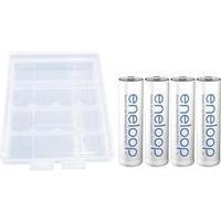 AA battery (rechargeable) NiMH Panasonic eneloop AA + box 1900 mAh 1.2 V 4 pc(s)