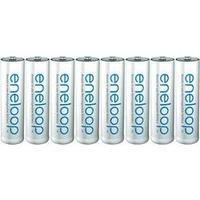 AA battery (rechargeable) NiMH Panasonic eneloop AA 1900 mAh 1.2 V 8 pc(s)