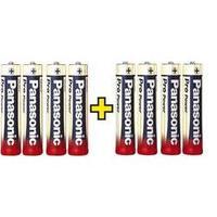 AAA battery Alkali-manganese Panasonic Pro Power 4+4 1.5 V 8 pc(s)