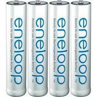 AAA battery (rechargeable) NiMH Panasonic eneloop AAA 750 mAh 1.2 V 4 pc(s)