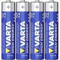 aaa battery alkali manganese varta high energy lr03 15 v 4 pcs