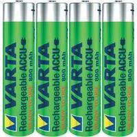 AAA battery (rechargeable) NiMH Varta Toy Akku 800 mAh 1.2 V 4 pc(s)