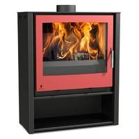 aarrow i600 freestanding mid wood burning multi fuel defra approved st ...