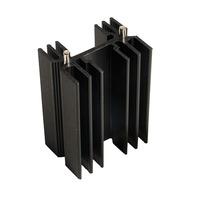 aavid thermalloy bw50 2 heat sink for to218 to247 and to220 59c