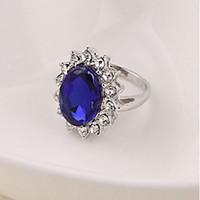 AAA Zircon Fing Statement Ring for Wedding Party