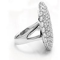 AAA Zircon Fine Statement Ring for Wedding Party