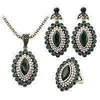 aaa cubic zirconia bridal classic luxury turquoise green 1 necklace 1  ...