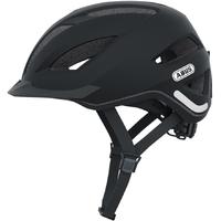 Abus Pedlec Helmet including LED and Cap Black