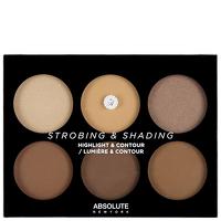 Absolute New York Strobing and Shading Highlight and Contour Palette Light to Medium