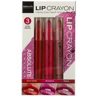 Absolute New York Lip Crayon Gift Set x 3