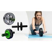 Abdominal Toning Roller with Knee Mat - 3 Designs