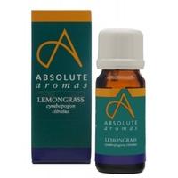 Absolute Aromas Lemongrass Oil 10ml (1 x 10ml)