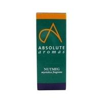 absolute aromas nutmeg oil 10ml 1 x 10ml