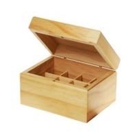 absolute aromas wooden storage box 12 holes box 1 x 12 holes box