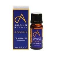 Absolute Aromas Organic Grapefruit Oil 10ml (1 x 10ml)