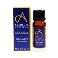 Absolute Aromas Organic Bergamot Oil 10ml (1 x 10ml)