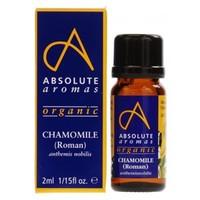 absolute aromas organic chamomile roman oil 2ml