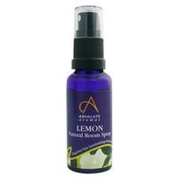 absolute aromas lemon natural room spray 30ml