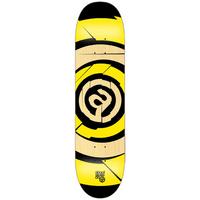 About Team Series Target Skateboard Deck - Fluo Yellow 8\