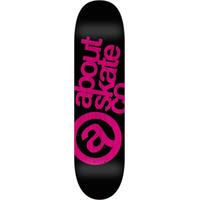 about monochrom series 3co skateboard deck pink 825
