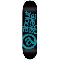 about monochrom series 3co skateboard deck aqua 8125