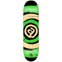 about team series target skateboard deck fluo green 8125