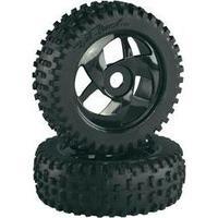 Absima 1:8 Buggy Wheels Block Spike Twister Black 2 pc(s)