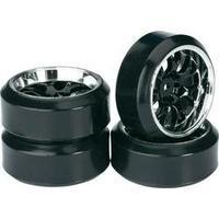 absima 110 road version wheels drifter c honeycomb black chrome 4 pcs