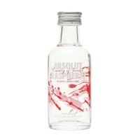 Absolut Raspberri Vodka Miniature