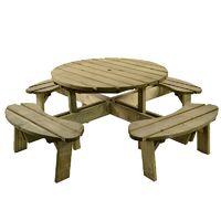 Aberdeen Round Picnic Table