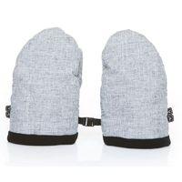 abc design pushchair gloves graphite grey