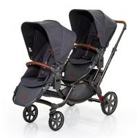 abc design zoom tandem pushchair street