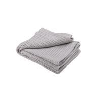 Abeille Pure Cotton Cellular Blanket in Grey