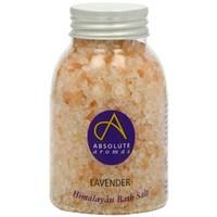 absolute aromas lavender himalayan bath salt 290g