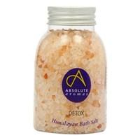 absolute aromas detox himalayan bath salt 290g