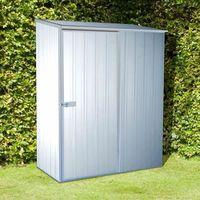 Absco Space Saver Titanium Metal Shed 1.52 x 0.78m