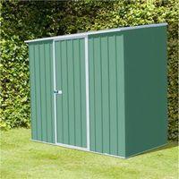 Absco Space Saver Pale Eucalyptus Metal Shed 2.26 x 1.52m