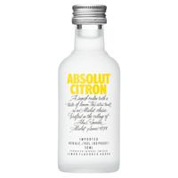 Absolut Citron Lemon Vodka 5cl Miniature