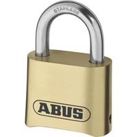 ABUS 180IB Series Brass Combination Open Stainless Steel Shackle Padlock