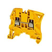 abb 1snk505060r0000 4mm feed through terminal yellow