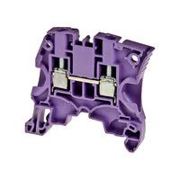 abb 1snk505063r0000 4mm feed through terminal purple