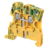 abb 1snk505150r0000 4mm ground terminal greenyellow