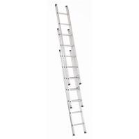 abru triple extension ladder aluminium