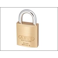 abus 8345 45mm brass body padlock