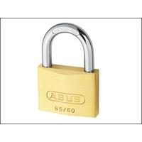 Abus 65/60 60mm Brass Padlock Carded